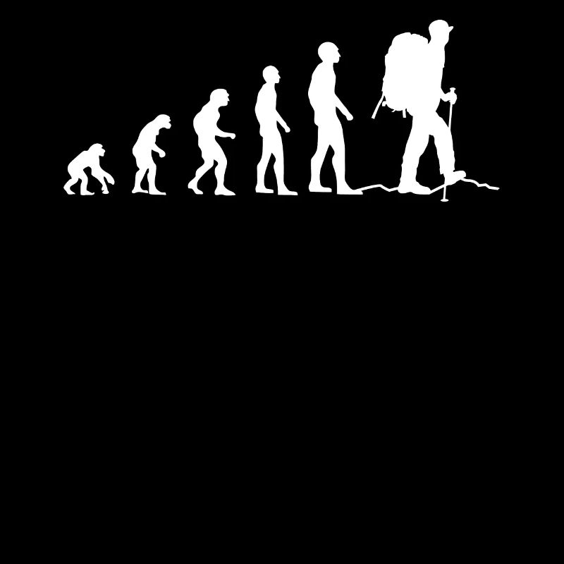 Hiking Outdoor Mountains Forest Hikers Evolution