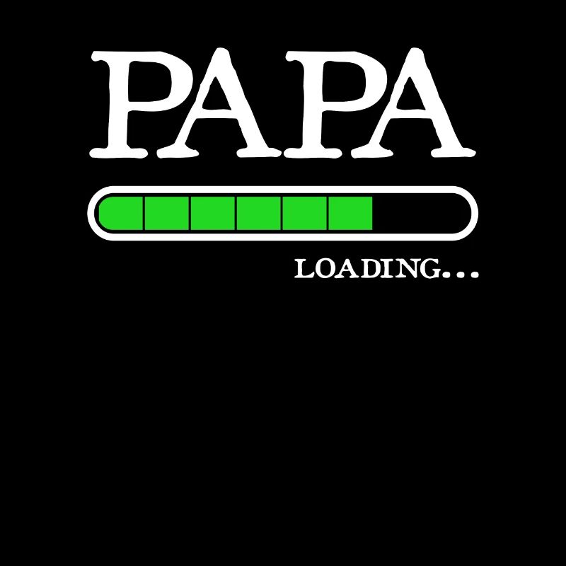 Papa Loading Grossesse Annoncer bébé naissance