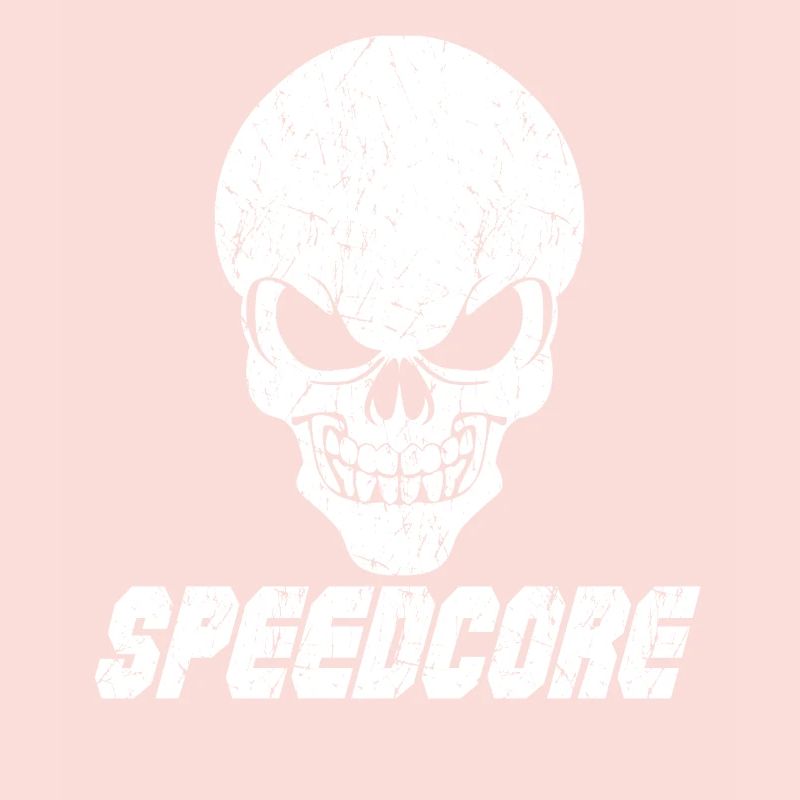 Speedcore Crâne de mort Techno