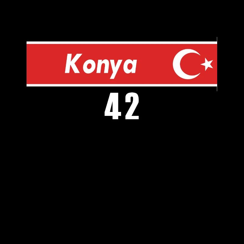 42 Konya Plaque d’immatriculation turque en cadeau