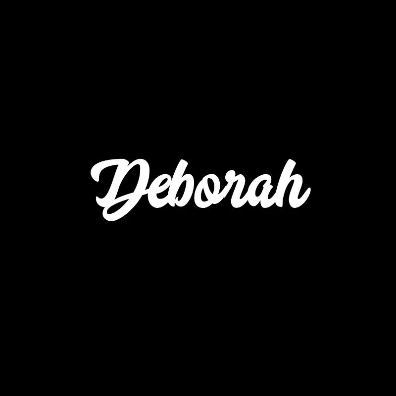Deborah Custom Text Geburtstagsname