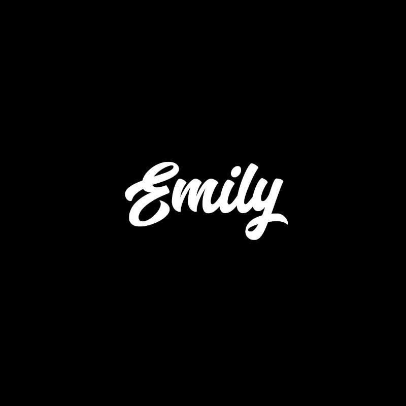 Emily Custom Text Birthday Name