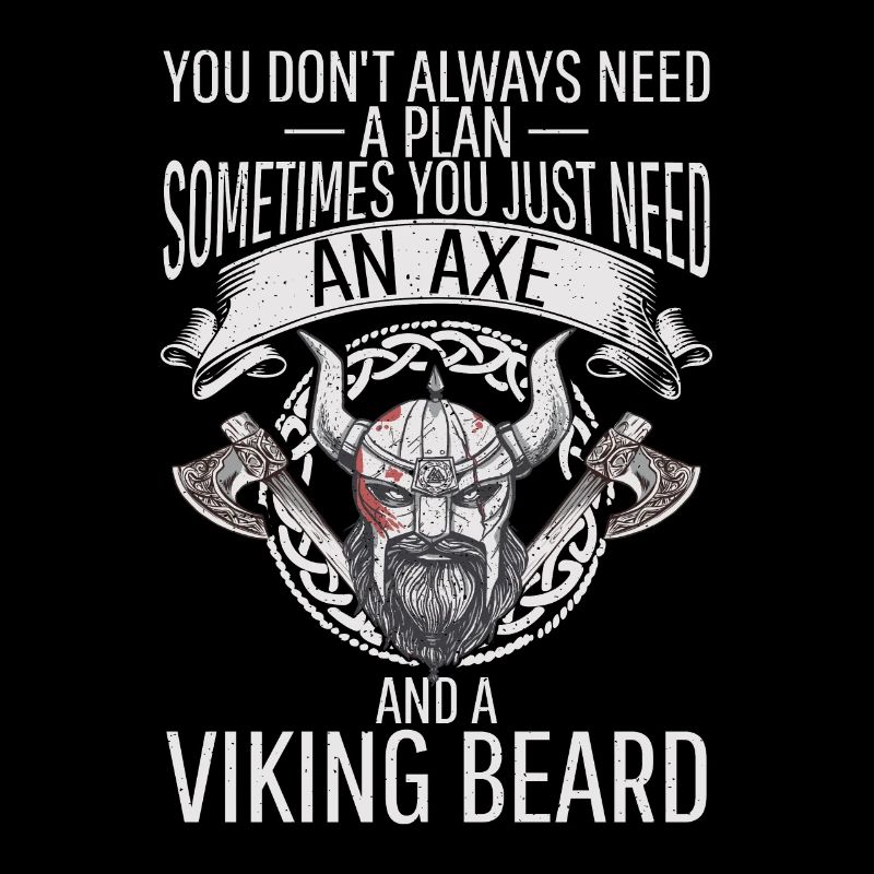 An Axe and a Viking Beard