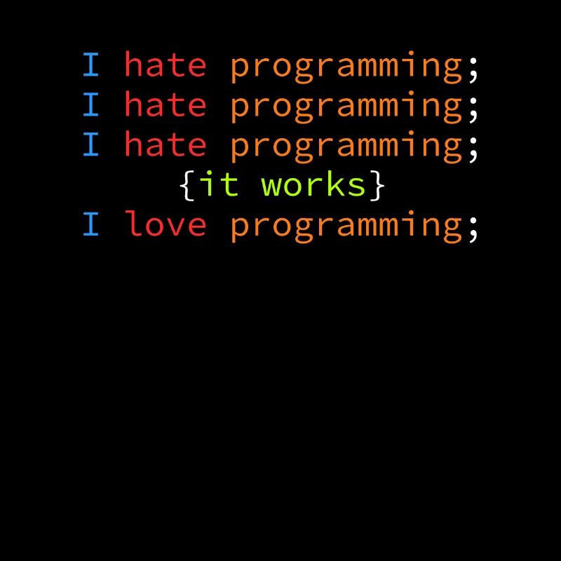 Code de débogage blague déteste programmer coder