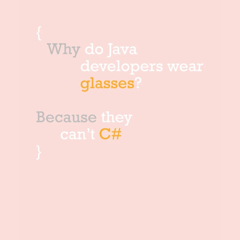 C# Code Witz Programmierer Hacker C Sharp Coder