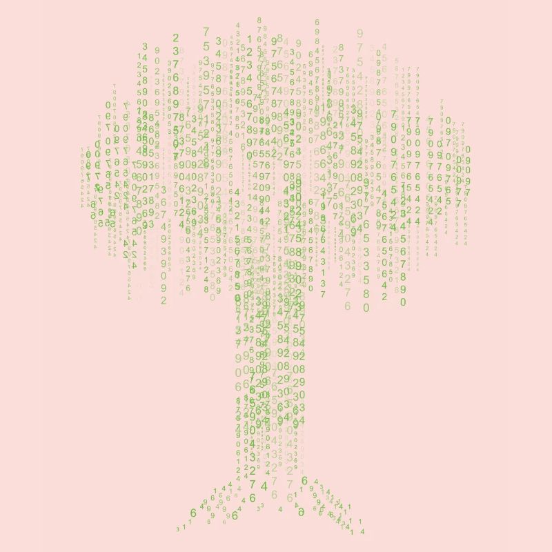 Codeur d’arbre binaire programmeur d’ordinateur