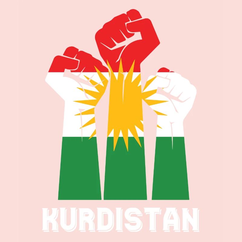 Kurdistan Liberté Kurde Drapeau kurde