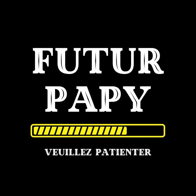 t shirt futur papy loading humour grossesse papy
