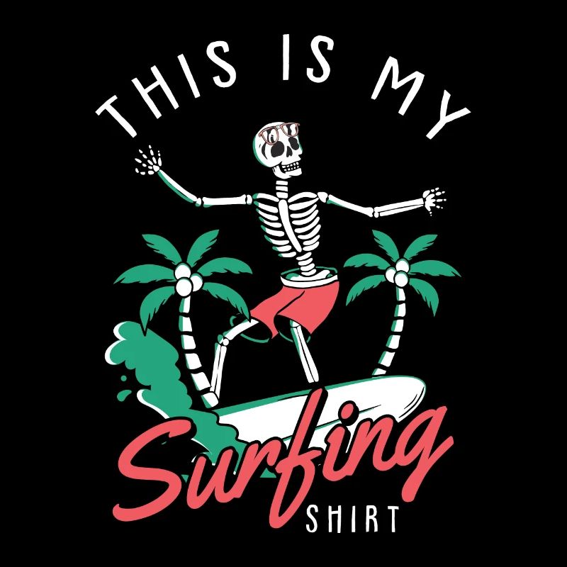 Surf surf surf surf surf planche de surf plage cadeau