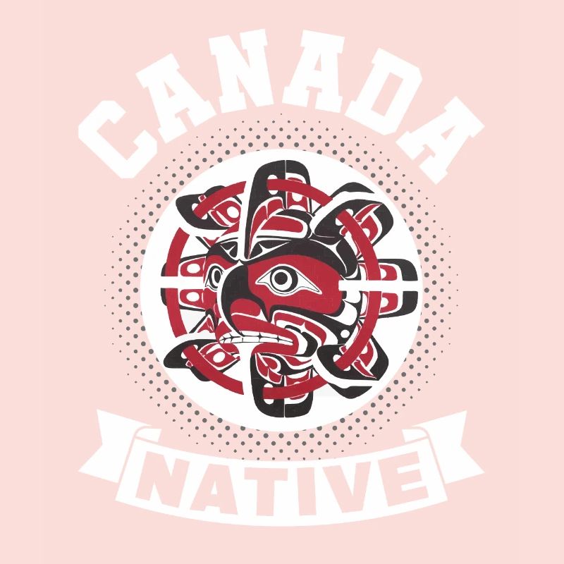 Canada Haida Natives "Red Eagle"