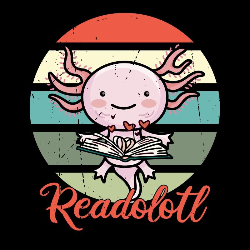 Axolotl liest