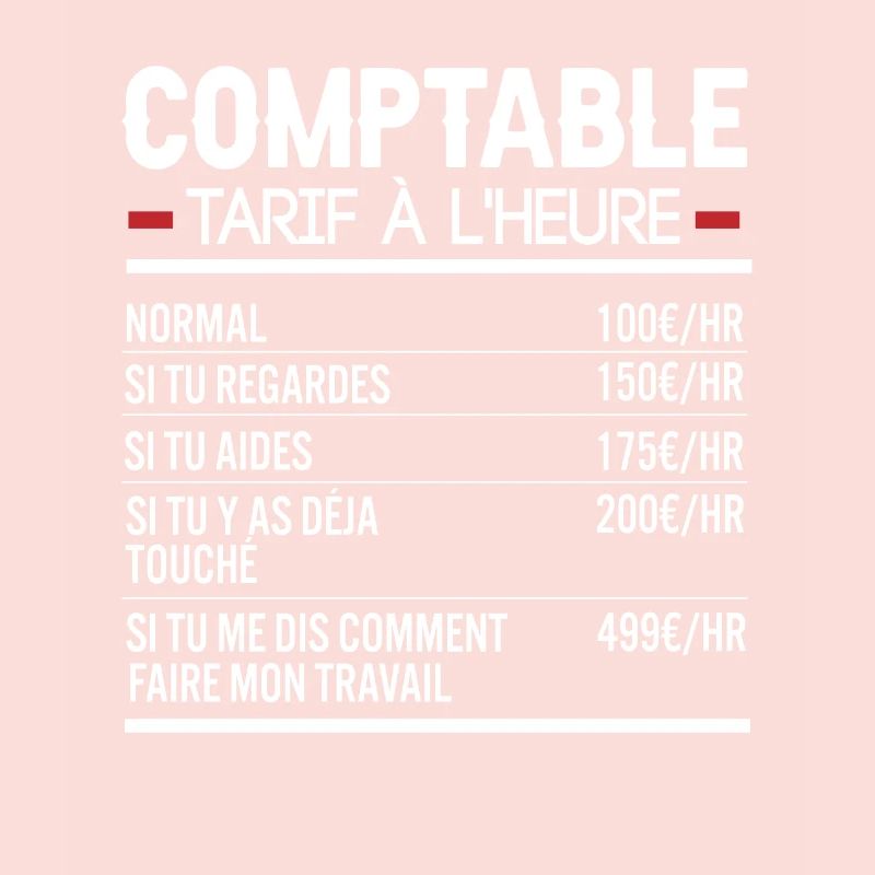Comptable Idée Cadeau Humour Comptabilité