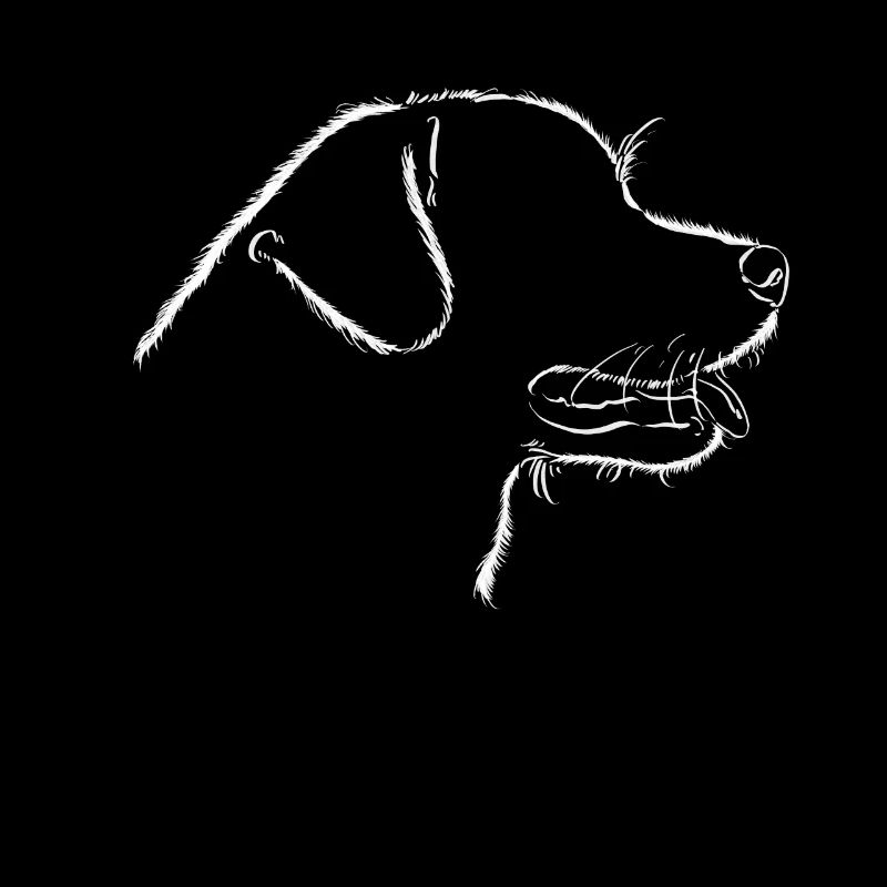 Black Labrador Art for Labrador Lovers