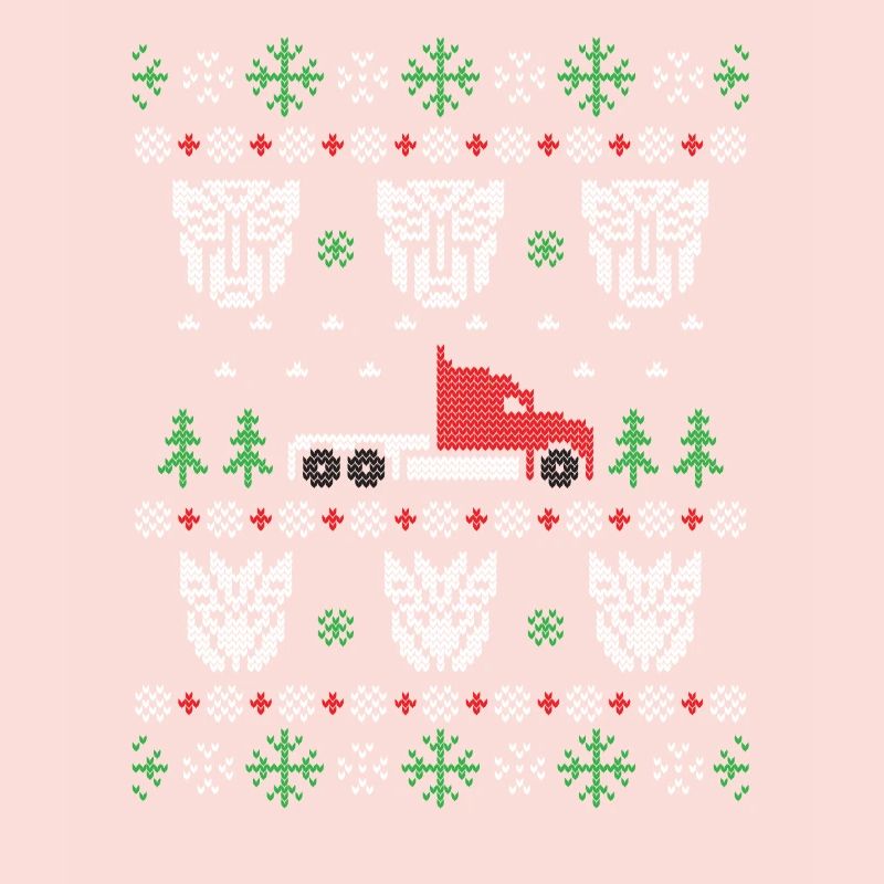 pull de Noël moche