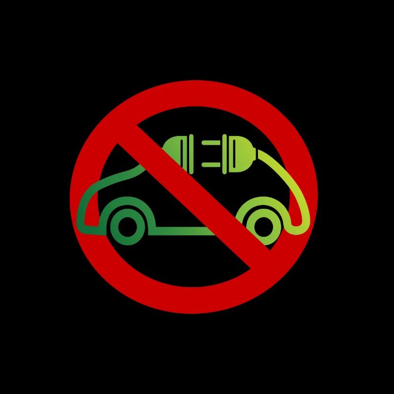 Anti Elektroauto gegen E-Auto mit Strom