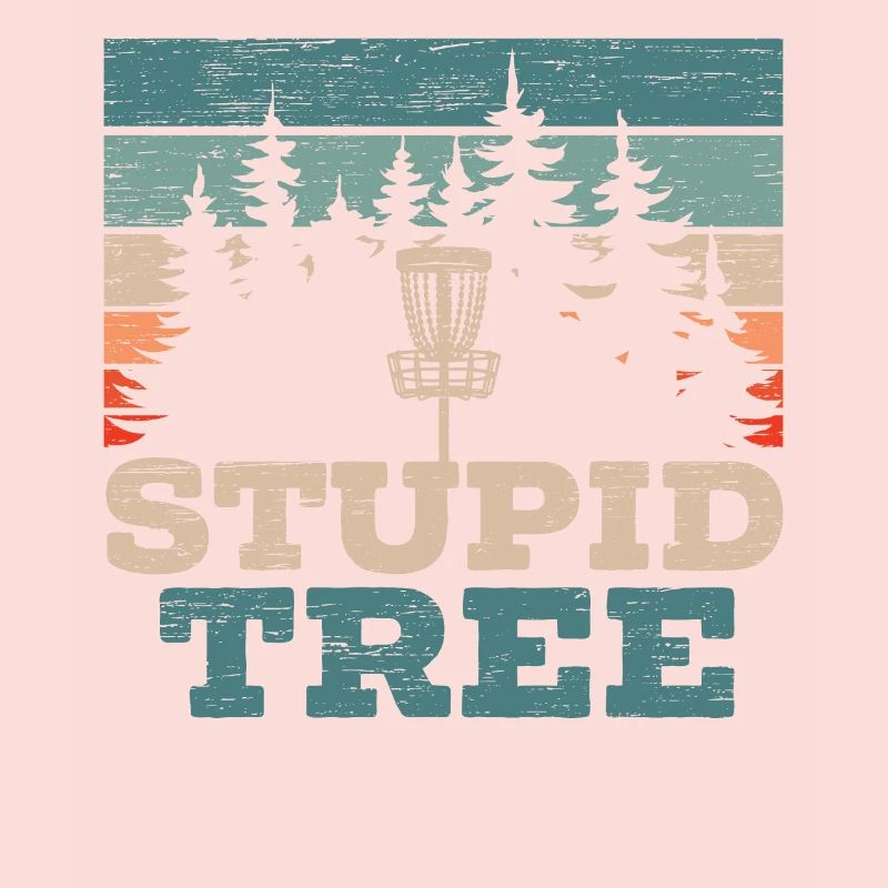 Stupid Tree Treejection Drôle Disc Golf Tosser