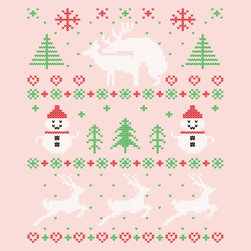 Joy Deer hässlicher Weihnachtspullover