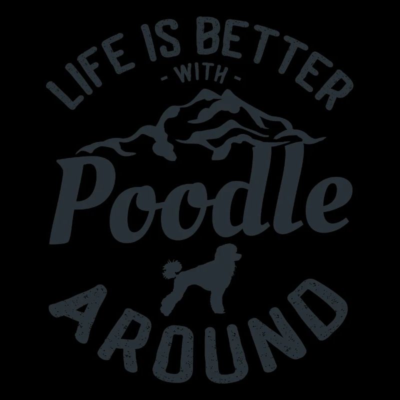 Poodle Design for a Poodle Lovers