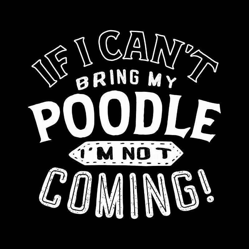 Poodle Design for a Poodle Lovers