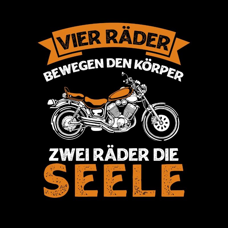 Vier Räder Bewegen Den Körper Zwei Räder Die Seele