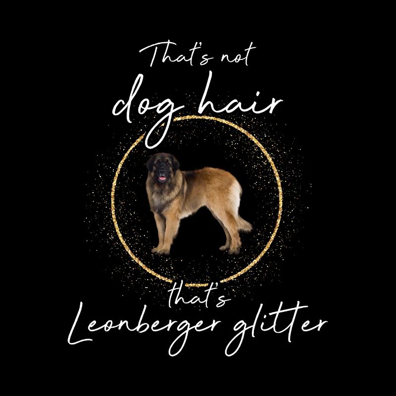 C’est Leonberger Glitzer Dog