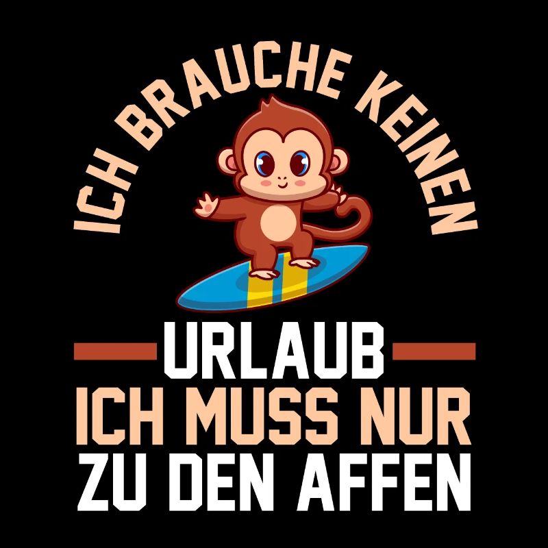 Urlaub Affe Affen