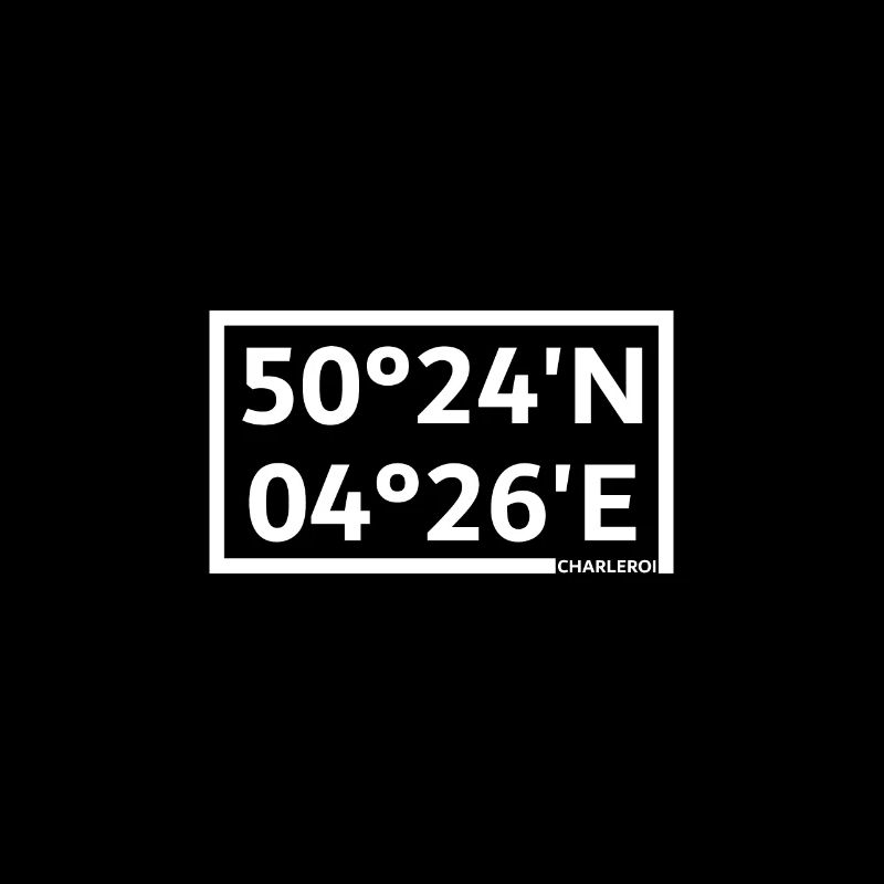 Charleroi Coordinates