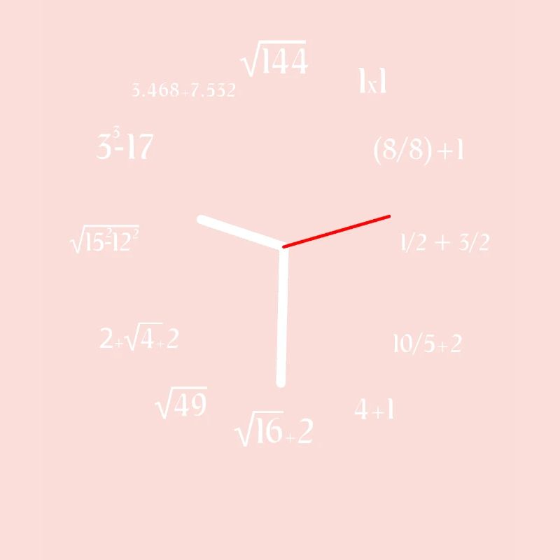 Meme Funny Mathematics Mathematician Math Clock