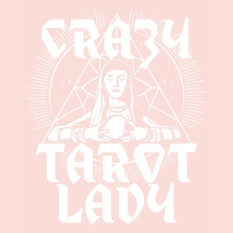 Crazy Tarot Lady Satanism Witchcraft