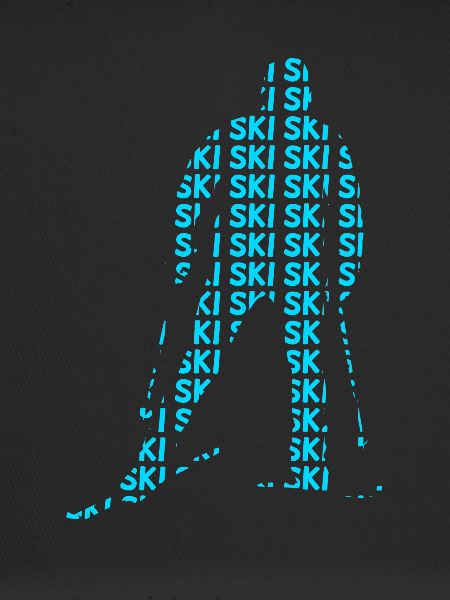 Ski skiers