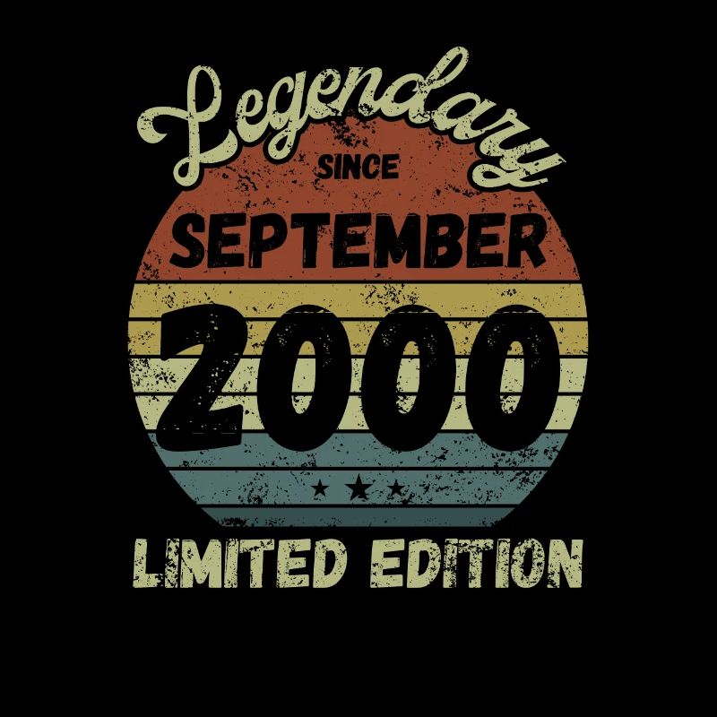 Legendary since September 2000 - Geburtstag