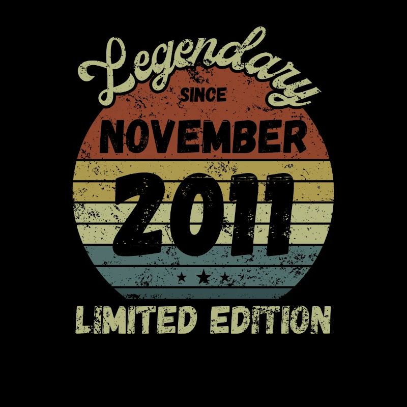Legendary since November 2011 - Geburtstag