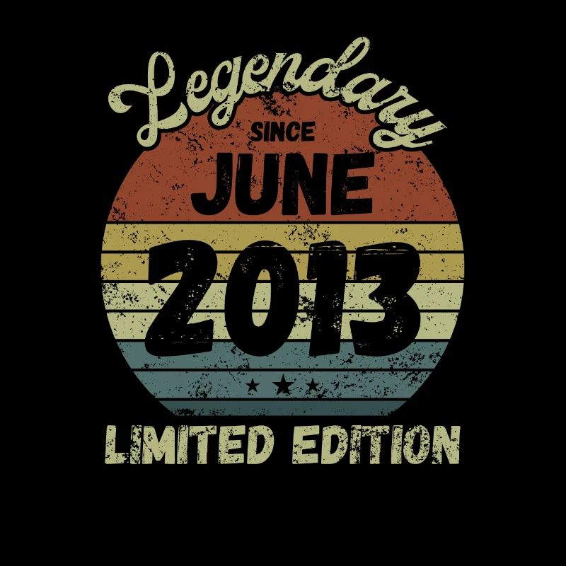 Legendary since June 2013 - Geburtstag