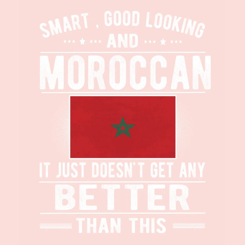 Moroccan Morocco Flag Moroccan origin