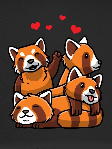 Kawaii Red Panda
