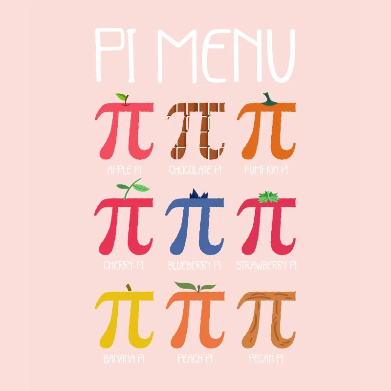 Pi Pie Menu Pi Math Teacher Pi Day