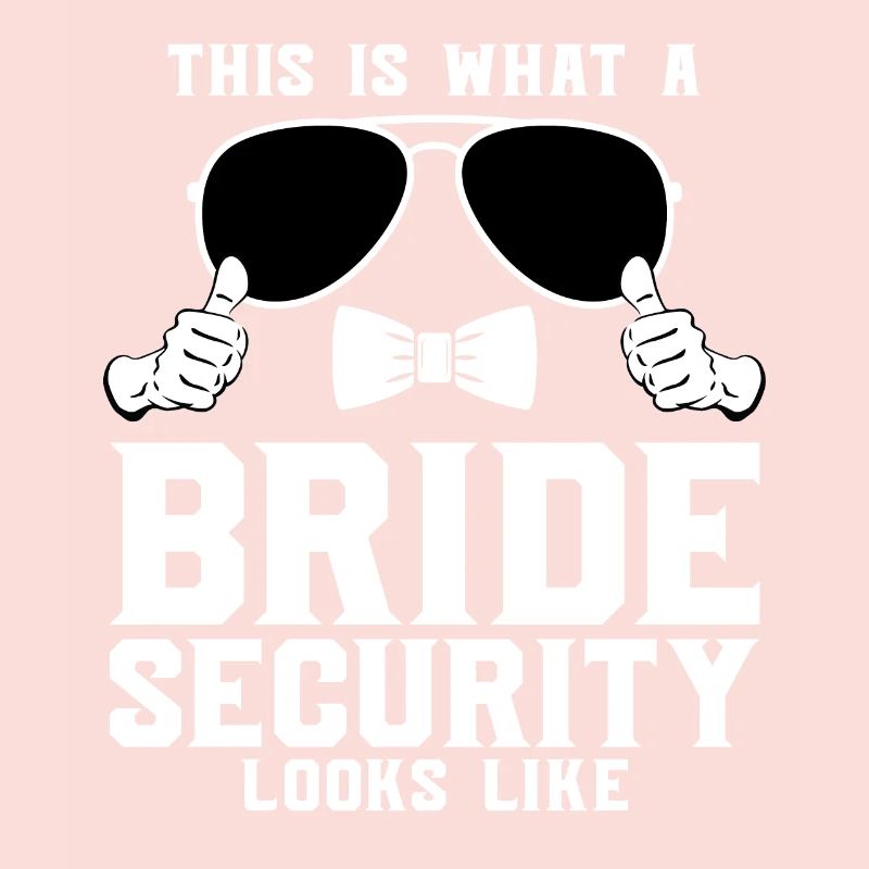 Sécurité du cadeau de mariage de mariée
