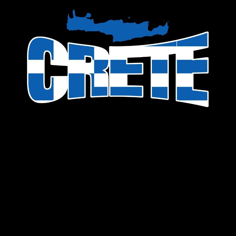 Crète Grèce Drapeau Crète
