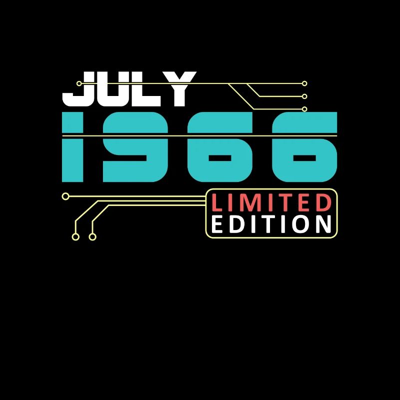 July 1966 - Geburtstag im Juli