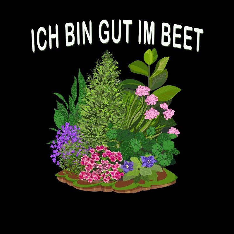 Ich bin gut im Beet