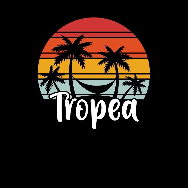 Tropea Retro Palm Hamac Cadeau Souvenir