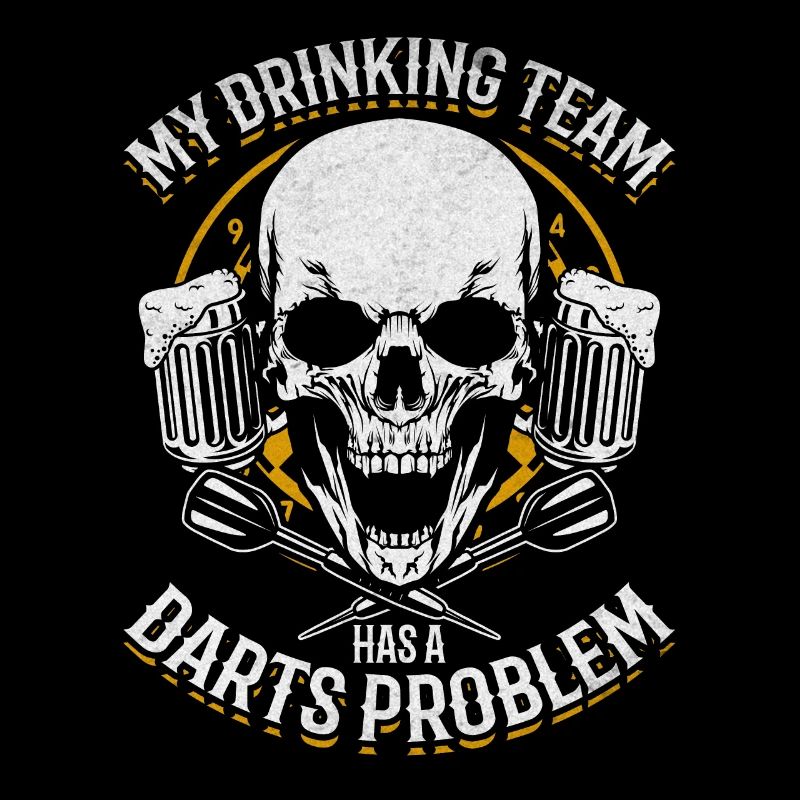Mein Trinkteam hat ein Dart-Problem Ich spiele