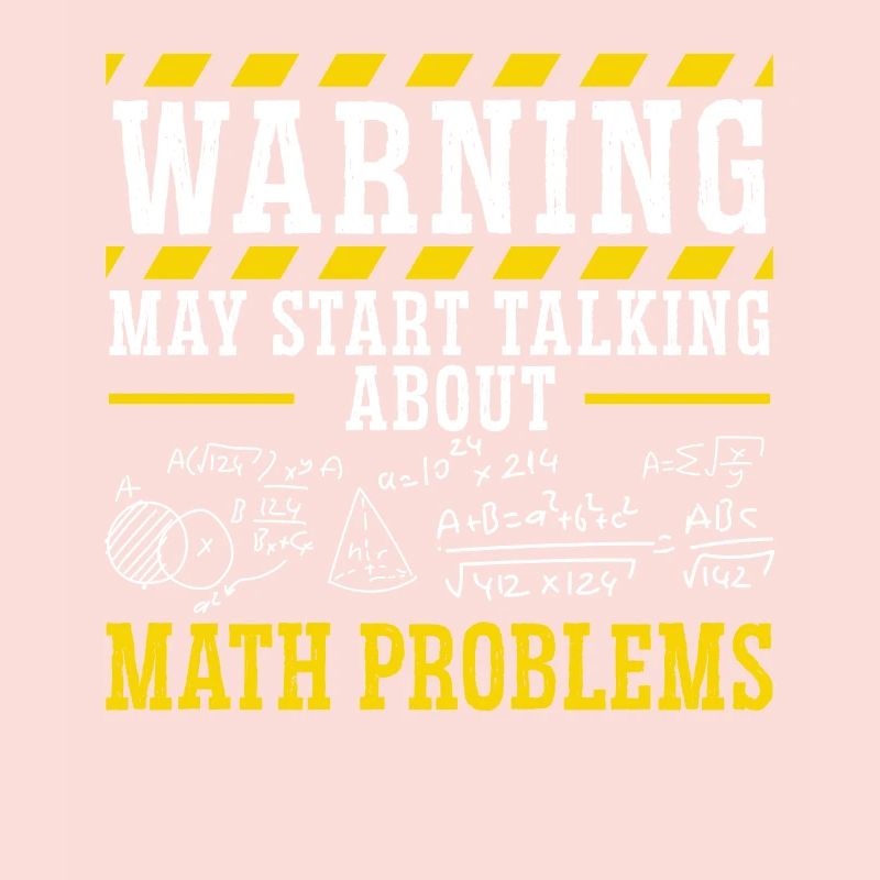 Peut commencer à parler de problèmes de mathématiques Math Major
