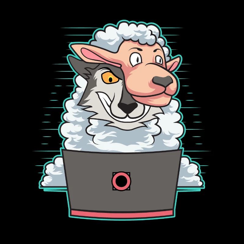 Hacker Wolf In Sheep's Clothing Cybersecurity