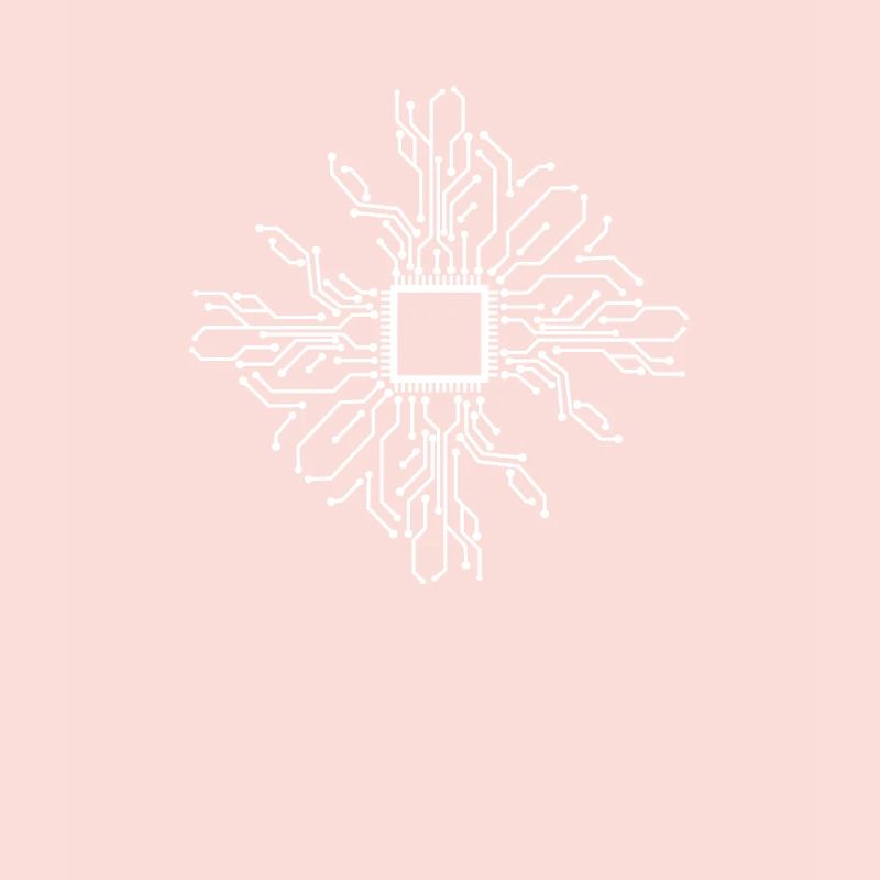 Platine Chip Circuitboard mit CPU Computer Design