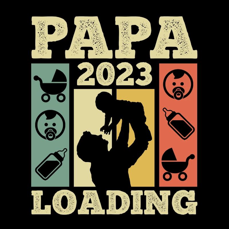 Papa 2023 loading werdender Papa 2023