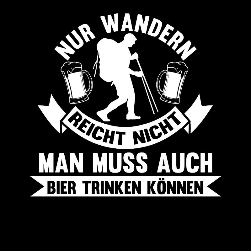 Wandern Bergsteiger Bier Wander