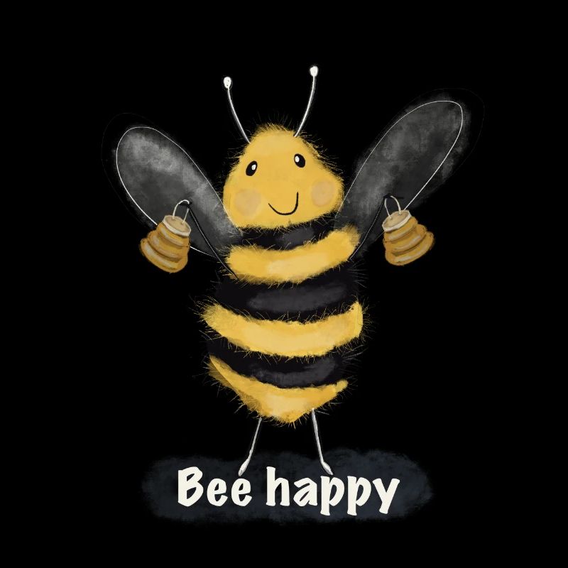 Abeille heureuse