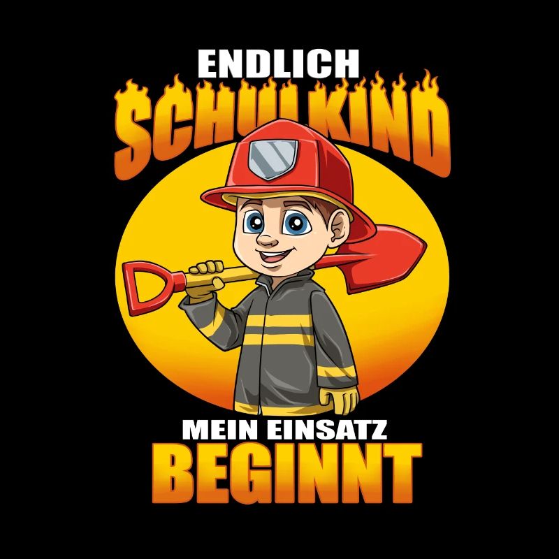 Endlich Schulkind Mein Einsatz Beginnt Shirt -