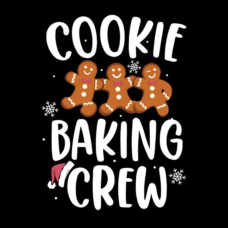 Cookie Baking Crew Pajama Christmas Gingerbread